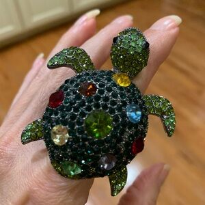 Crystal Turtle Ring! 🐢 6
